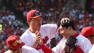 広島　新井貴浩監督「私が緊張した」栗林良吏の快投に率直な心境　完全試合継続中も継投など想定→杞憂に終わり「マダックスをするとは・・・」