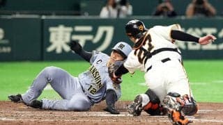 【阪神】藤川監督が勝負どころで仕掛けた　１ストライク後で三塁走者に代走送り勝ち越す