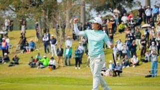 プロゴルファー人生で初のガッツポーズ！ 永峰咲希が上がり4連続バーディで決めた“新境地V”