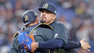 オリックス　ＷＢＣ世界一のマチャドが今季初セーブ　１点リードの九回２死三塁のピンチをしのぐ