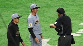 阪神・藤川監督「ゲームが終われば関係ない」　大山＆伏見の死球にベンチ飛び出る　試合後は巨人ルーキー左腕にエール