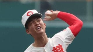 【センバツ】智弁学園・杉本真滉「投げられます」左すね、球数制限気にかかるも決勝へ意欲