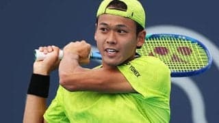  坂本怜 今季クレー初戦白星 