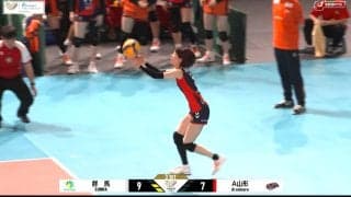 意表を突く「超スロー」サーブ炸裂