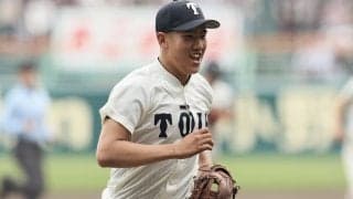 \"おかわりJr.\" 大阪桐蔭・中村勇斗が公式戦初スタメンで聖地初ヒット！偉大な父の重圧は感じず「自分は自分なので」【センバツ】