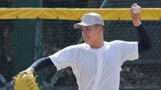 【センバツ】大阪桐蔭の大型左腕・川本晴大、決勝で勝つイメージ…最後は直球空振り三振で！