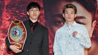 【ボクシング】アマ６冠の田中将吾が王座初挑戦「ピリピリした試合」王者富岡浩介「ド派手なKOを」