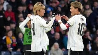 ｢何を考えたらあんな走りが…｣鈴木淳之介の“常識外れのフリーラン”と、伊東純也の必然弾【日本代表｢スコットランド撃破｣と｢聖地イングランド戦｣への大激論】(4)