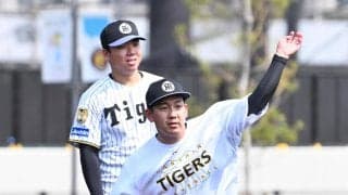 【阪神】智弁学園OBの２人がエール　伊原陵人「仲間と楽しんで」村上頌樹「ここまで来たら」