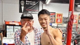 世界３階級制覇王者・中谷潤人コラム　２月死去の米ロサンゼルスの「おじいちゃん」に５・２東京ドームで井上尚弥に勝って「大好きだった日本のピーナツをお供えしたい」