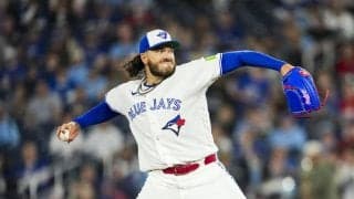 元日本ハム、楽天のＢジェイズ先発右腕ポンセが5年ぶりのメジャー復帰戦で右膝を痛め緊急降板