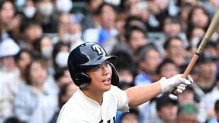 【センバツ】止まらない大阪桐蔭　藤田大翔が走者一掃の右越え２点適時二塁打
