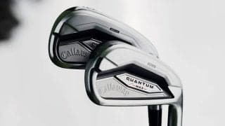 キャロウェイ新シリーズ「QUANTUM アイアン」 スピードと寛容性を両立