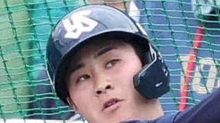 【ヤクルト】ドラ６ルーキー石井巧、「左ハムストリングスの肉離れ」から実戦復帰で２打数２安打