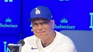 ロバーツ監督　佐々木朗希は「本当に大きな一歩になる」ＯＰ戦最終戦で「私はお前を信じている」→親心に応える５回途中１失点「攻める姿勢がよかった」