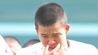 熱投も力尽きた智弁学園エース杉本は涙「まだ自分の実力が足りない。この場ではっきり分からせていただいた」球数制限まで残り３球で降板「最後まで投げたかったですけどルールがあるので」