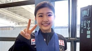 【フィギュア】千葉百音「最後まで全速力で駆け抜けられる競技生活が理想型」坂本花織の有終の美に感動…世界選手権から帰国