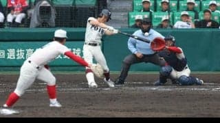 大阪桐蔭、走者進める打撃を徹底しV　智弁学園は終盤本塁が遠かった