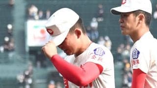 【センバツ】準Ｖの智弁学園エース杉本真滉　７失点も…小坂監督「大会通じて自信つけた」
