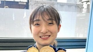 【フィギュア】坂本、鍵山ら五輪シーズンを終え帰国…羽田空港と関空に分かれて