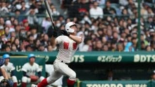 持ち味の粘り見せた智弁学園打線　同点弾放った逢坂「まだ弱さが…」