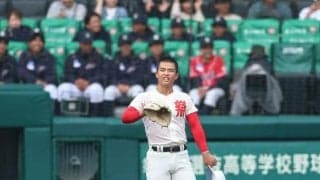 同点直後、悔やむ投球　智弁学園の杉本「投手で流れ変わる」収穫も