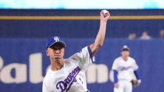 【中日】車いすテニス小田凱人が始球式「楽しかった」サウスポーで力強く速球投げ込む