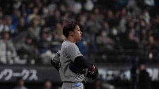【ロッテ】木村優人が２回に打者一巡７失点と炎上　清宮に３ラン、レイエスにソロと２者連続被弾