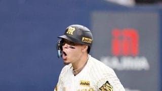 阪神が３連勝　ホーム開幕戦で快勝　佐藤輝が先制二塁打　先発・才木は６回４安打１失点で今季初勝利