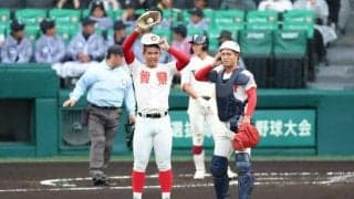 智弁学園・杉本投手力投　責任感受け止めた角谷捕手「これがエース」