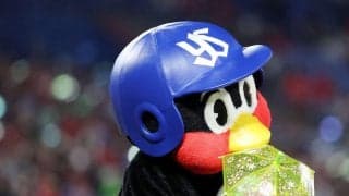 【ヤクルト】つば九郎が帰ってきた！　ファン大歓声「おかえり～！」「つば九郎～！」