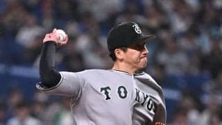 【巨人】大勢、セーブ場面で三者凡退も「緊張感は多少あった」侍共闘の金丸好投で「気合入った」