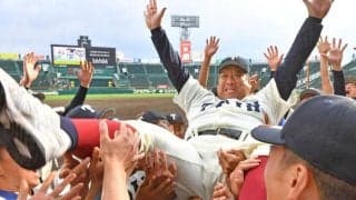 大阪桐蔭・西谷監督　春夏Ｖ１０に「年輪できてきた」　前チーム甲子園に出場させられなかった無念も晴らした