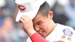 智弁学園・杉本真滉“一瞬の涙”は夏への糧に　球数制限の中奮投も７失点　それでも収穫の５戦４勝