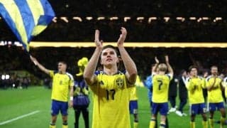 サッカーW杯、日本の第3戦はスウェーデン　欧州PO決勝を制す