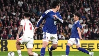 【日本代表】欧州予選８試合で22得点０失点のイングランドから先制、三笘弾で発祥国を驚かせる