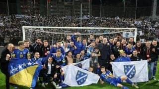 【W杯予選欧州PO】ボスニア、退場で10人のイタリアにPK戦で勝利　3大会ぶり出場／A組