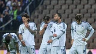 【W杯予選欧州PO】イタリア前半で10人に「マジ何やっとんねん」「悪夢」３大会連続でＷ杯逃す