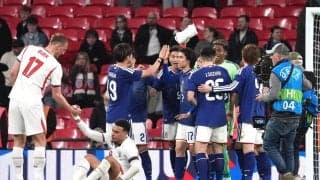 英紙が試合終了時を「低いうめき声と失望のブーイングが起きた」と描写