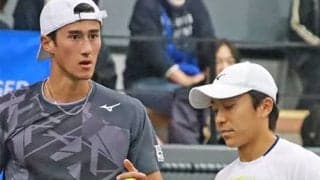 高校同期の清水/トゥロター組 初戦突破