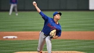 メッツ千賀滉大、黒星発進も「いい感じでマウンドに」６回４安打２失点９Ｋ好投も打線の援護無し