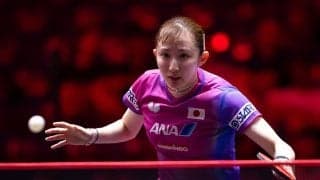 早田ひな、初対戦の中国19歳とのラリー勝負に屈し1－3敗戦　上位進出狙ったサウスポーエースが決勝T進出逃す【ITTF男女ワールドカップ】