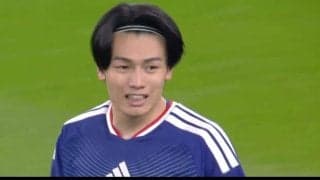 「もう世界レベル」上田綺世、60mロングキックを完璧“胸トラップ”→反転＆鬼キープでファウル誘発「異次元すぎる」ファン驚愕の圧巻ボールコントロール