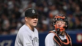 【巨人】田中将大99キロのカーブ披露「キャッチャーの岸田が続けて出してきたんで」／一問一答