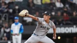 【ロッテ】鈴木昭汰が８回のピンチを抑える　松川虎生は５投手を好リードで勝利アシスト