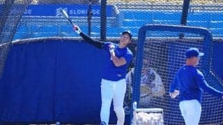 大谷翔平、異例の屋外フリー打撃実施　特大140m弾含む柵越え10発に敵選手も驚き「ワオ」