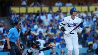 「あっさり決めた」大谷翔平が第１打席四球でキャリアハイの37試合連続出塁「無理に振らない」
