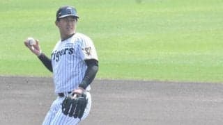 阪神　ドラ１の立石が「左手首の関節炎」発症後初の全体ノックに参加