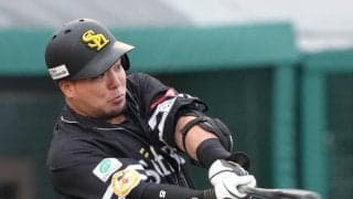 【ソフトバンク】山川穂高３号ソロ「しっかりと準備」昨季から10キロ減量して本塁打は量産するぞ