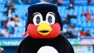 【ヤクルト】つば九郎「空中くるりんぱ」この日も披露せず　代わりにバズーカを客席へ打ち込む